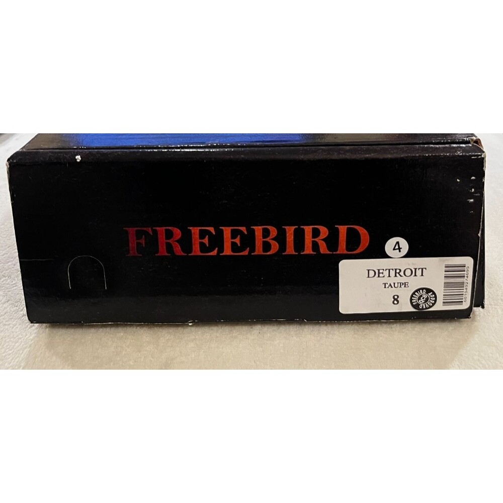 Freebird by Steven Distressed Brown and Black Ankle Boots - Picture 16 of 16